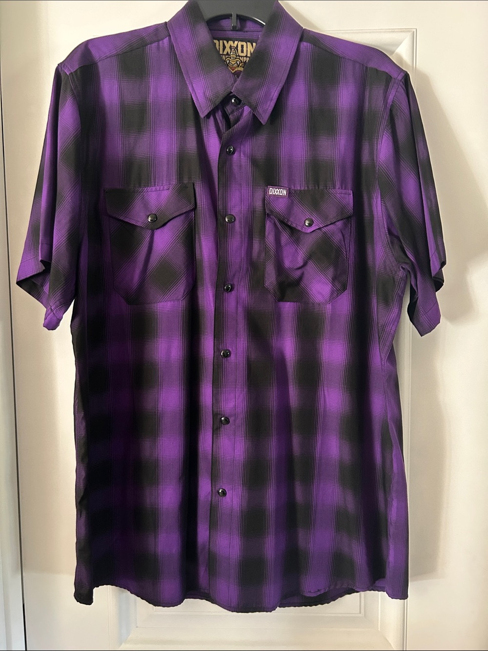 DIXXON Men’s Short-Sleeve Bamboo The Heart size Large